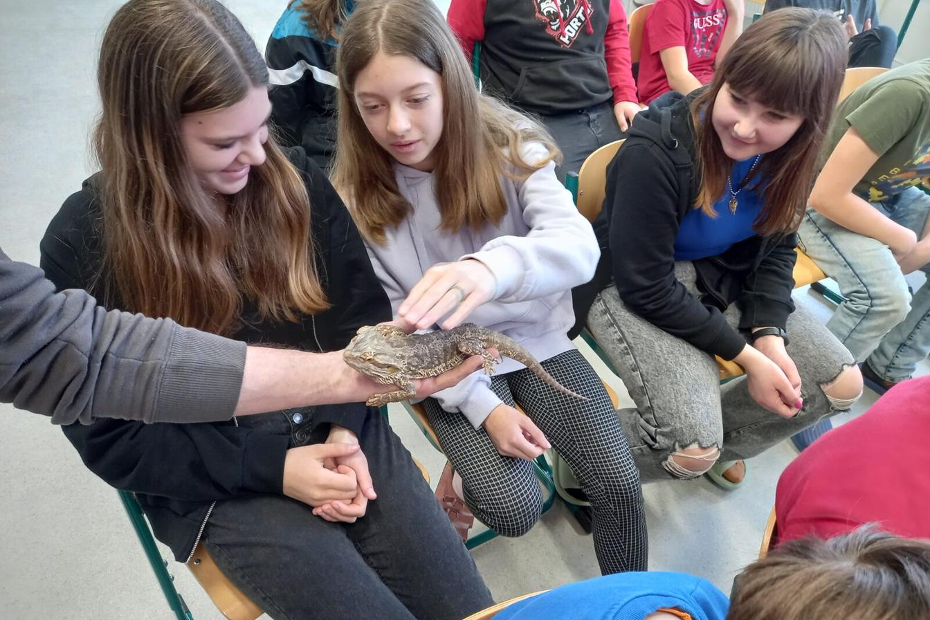 Přednáška o chovu terarijních zvířat