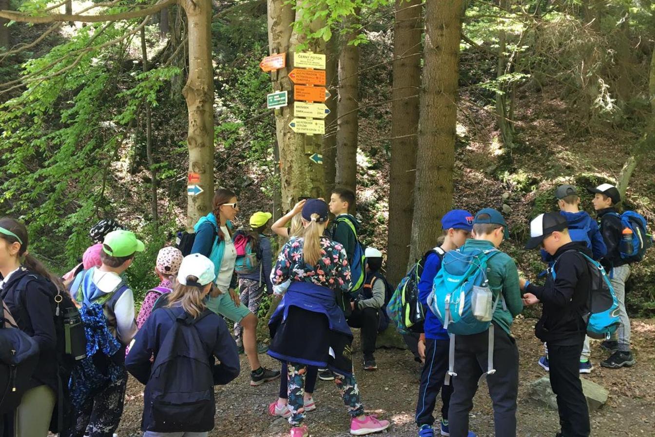 "Čtvrťáci na škole v přírodě"