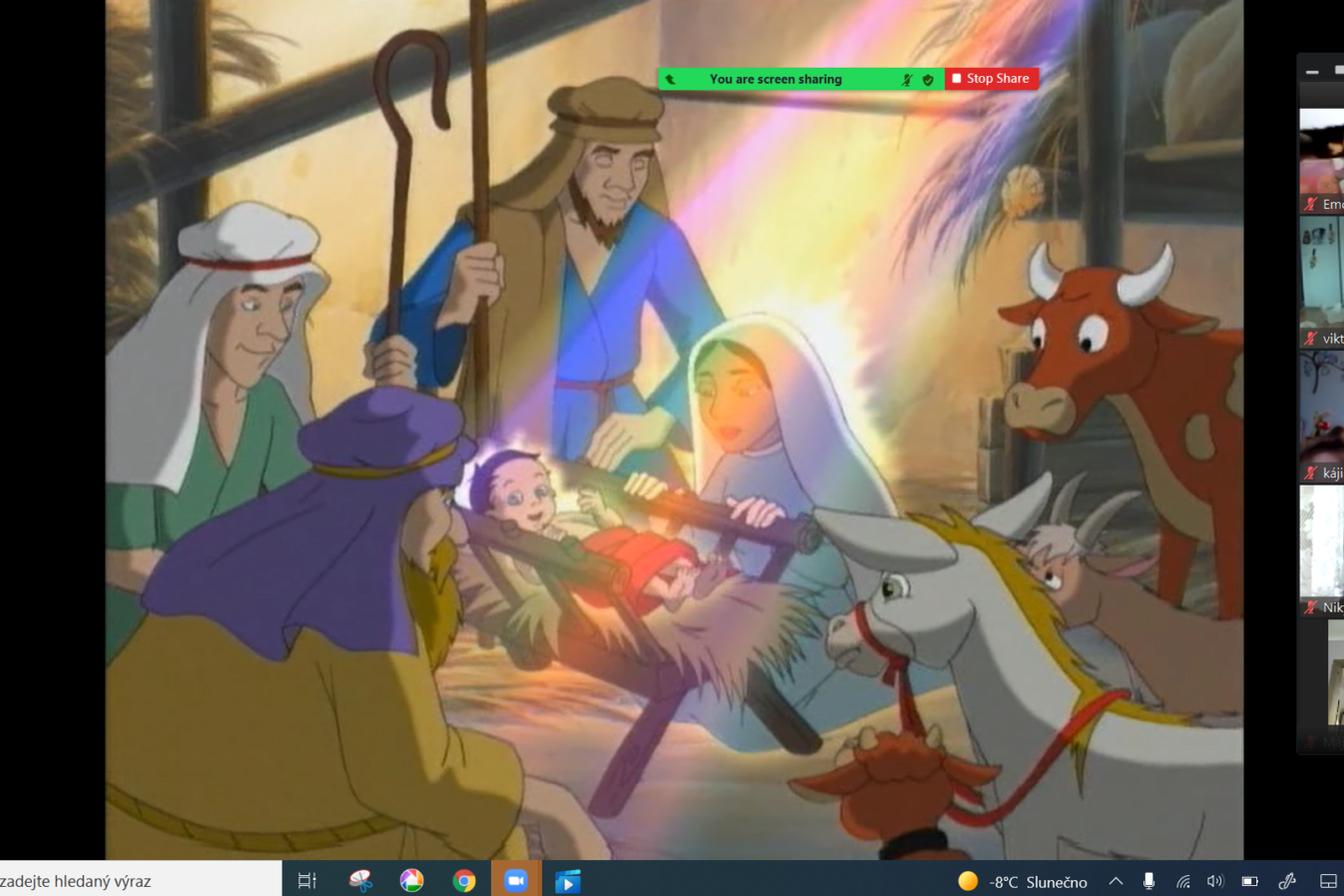 22. 12. Distanční výuka u druháčků