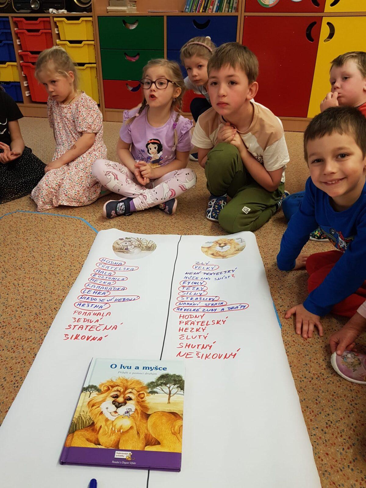 SOVIČKY: ROZVOJ ČTENÁŘSKÉ GRAMOTNOSTI V MŠ - ZVÍŘATA - 1