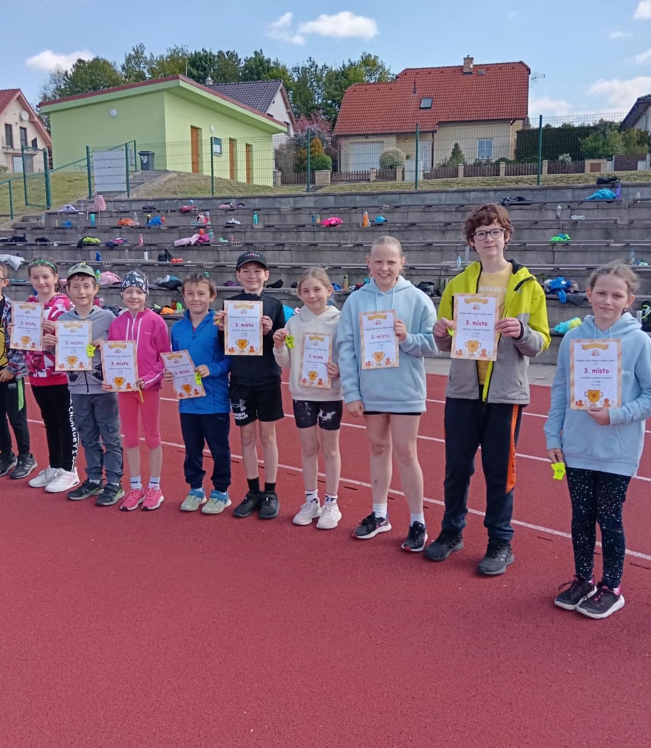 Štafety 1. stupně - 1