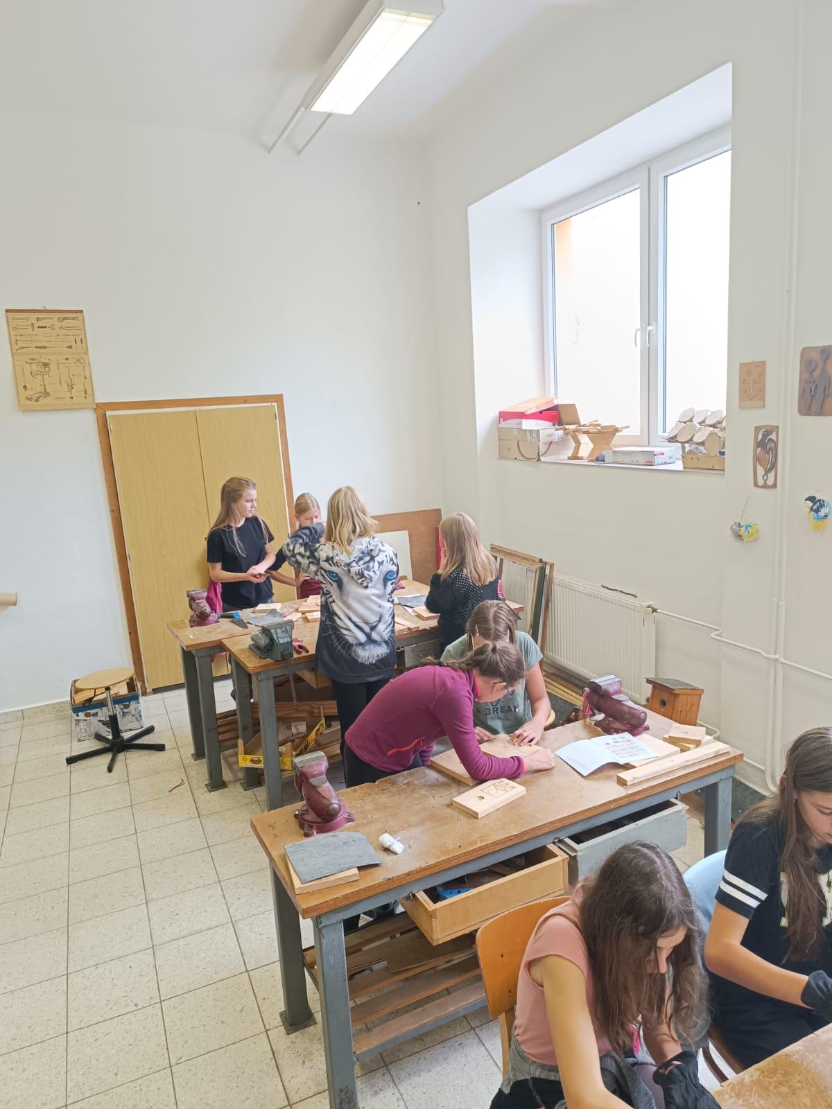 Tematická dílna Ptačí budky a krmítka - 1