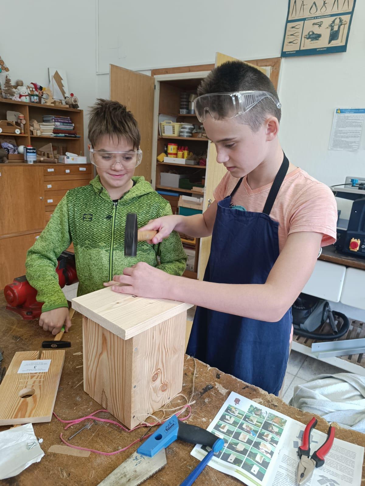 Tematická dílna Ptačí budky a krmítka - 2