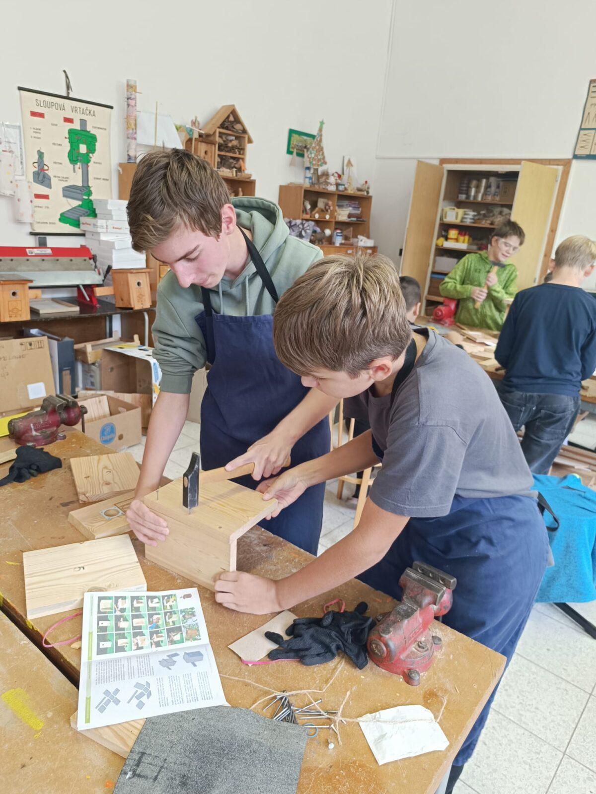 Tematická dílna Ptačí budky a krmítka - 3