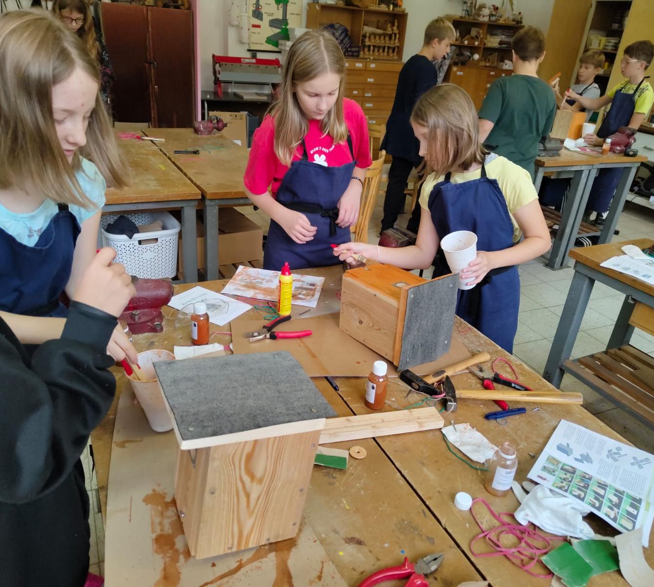 Tematická dílna Ptačí budky a krmítka - 5