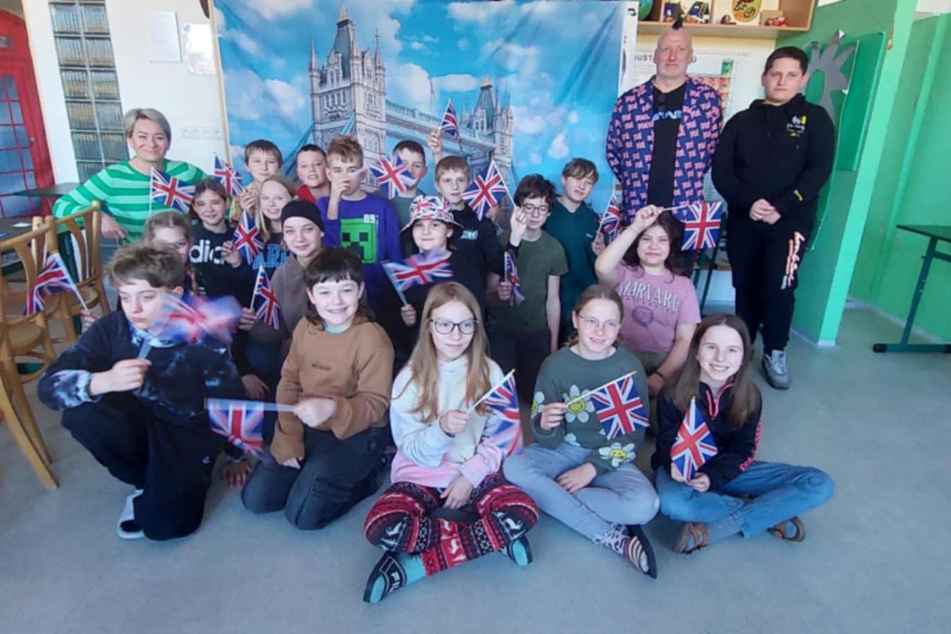 návštěva z Velké Británie