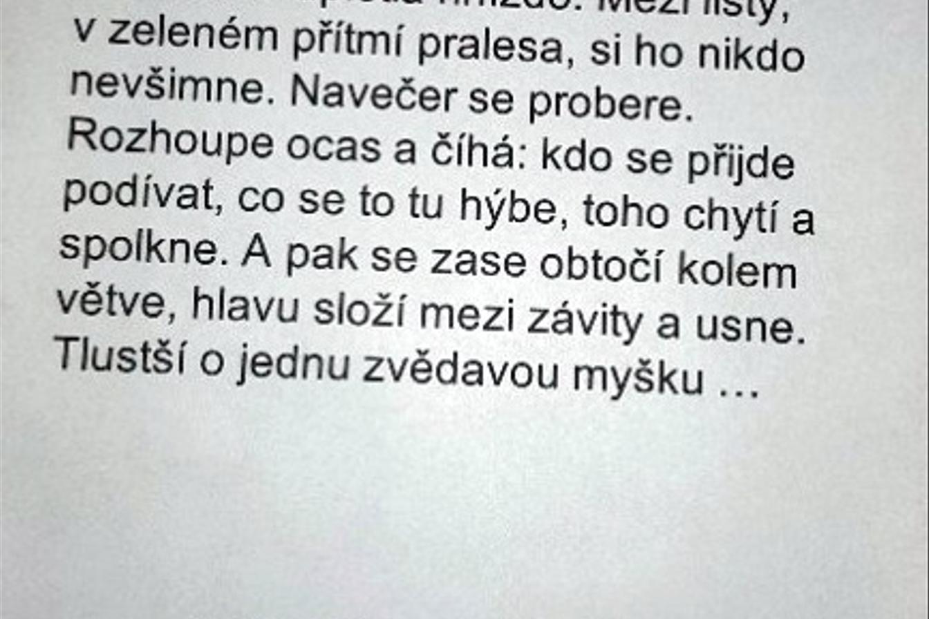 2. online čtenářský klub 15. 5.