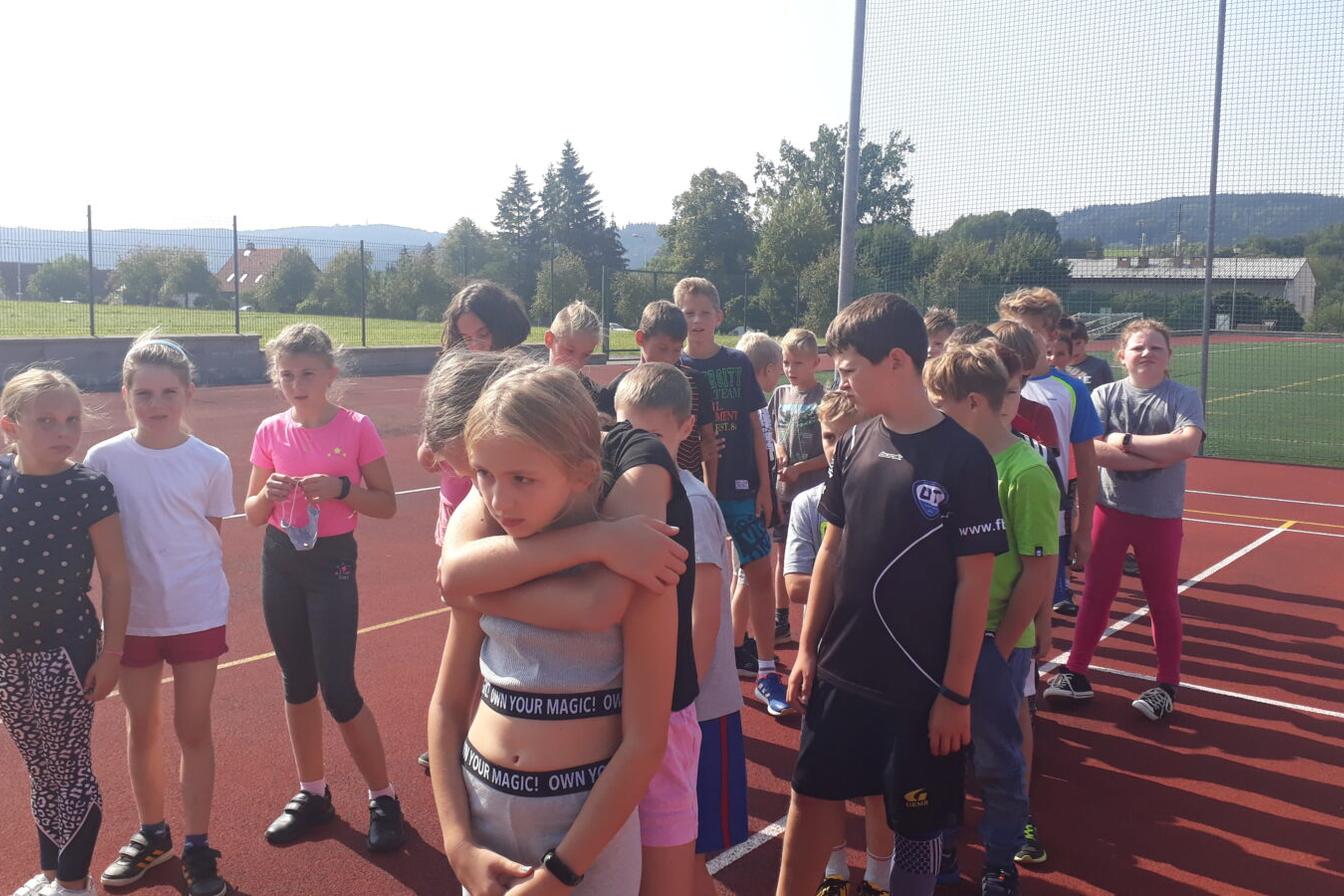 Štafetové běhy E. Zátopka - 1. stupeň