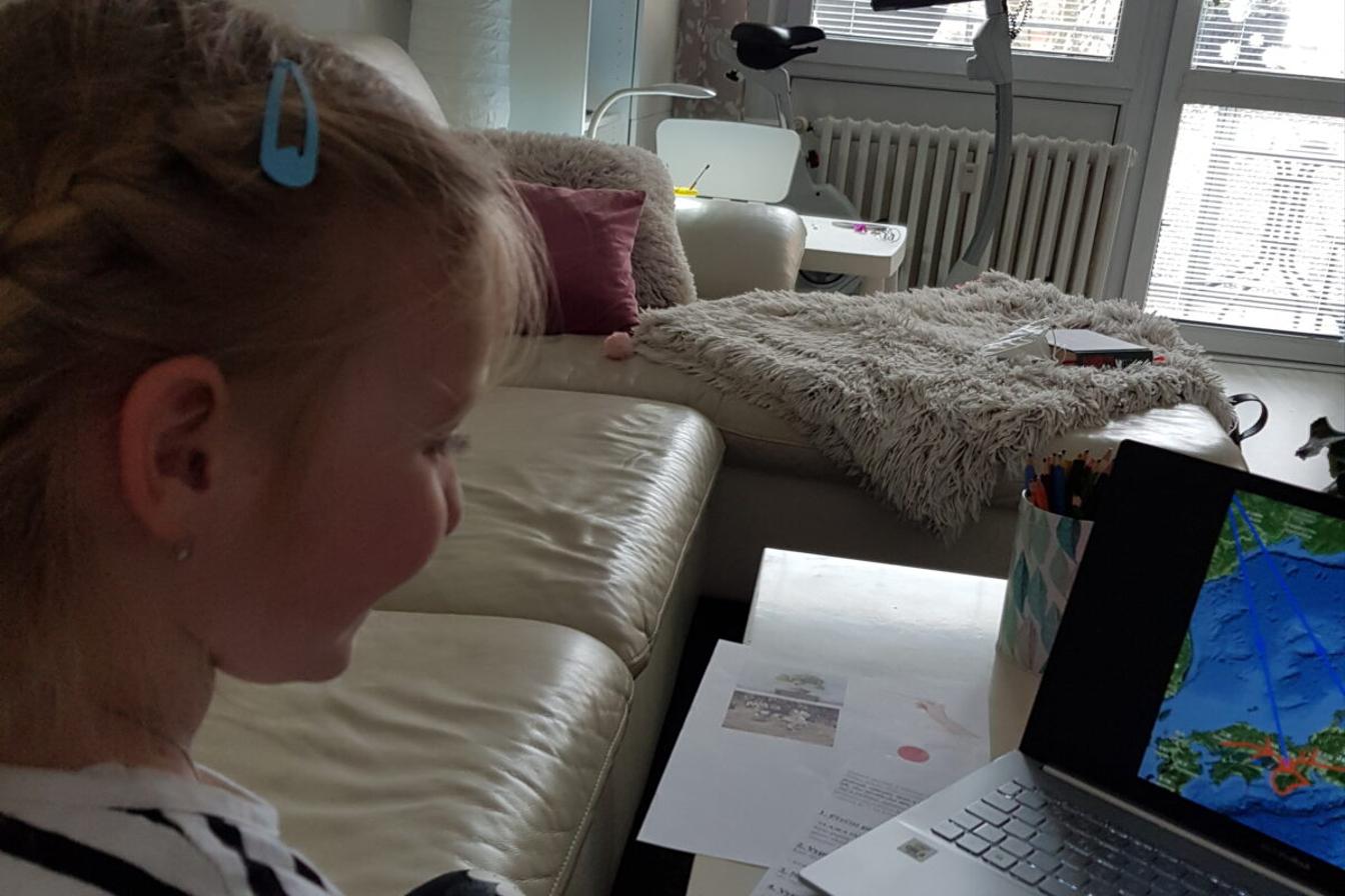 Distanční výuka u předškoláčků