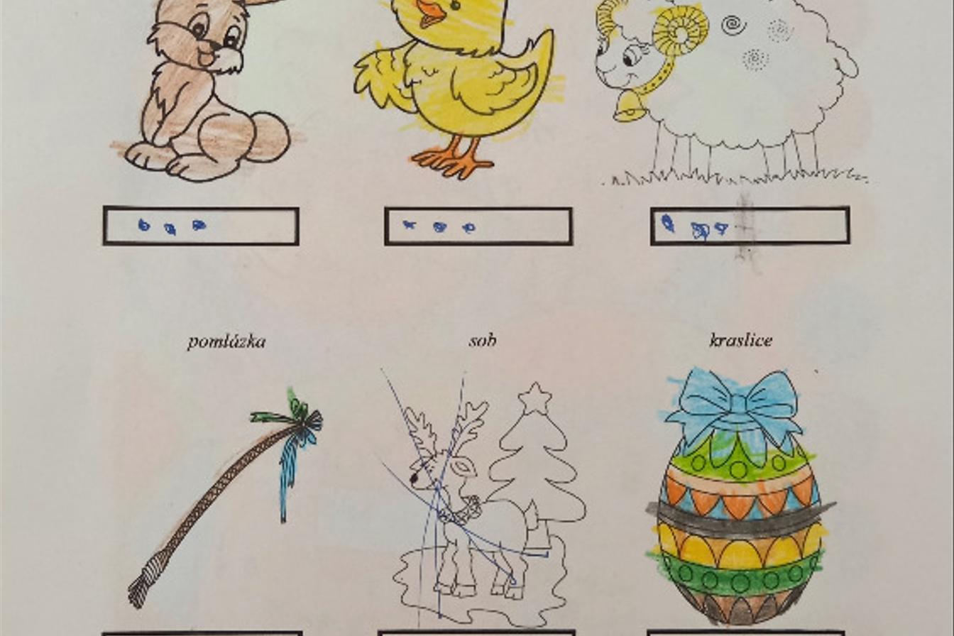 Distanční výuka MŠ kamarád - "MALOVANÉ VAJÍČKO" - předškoláci