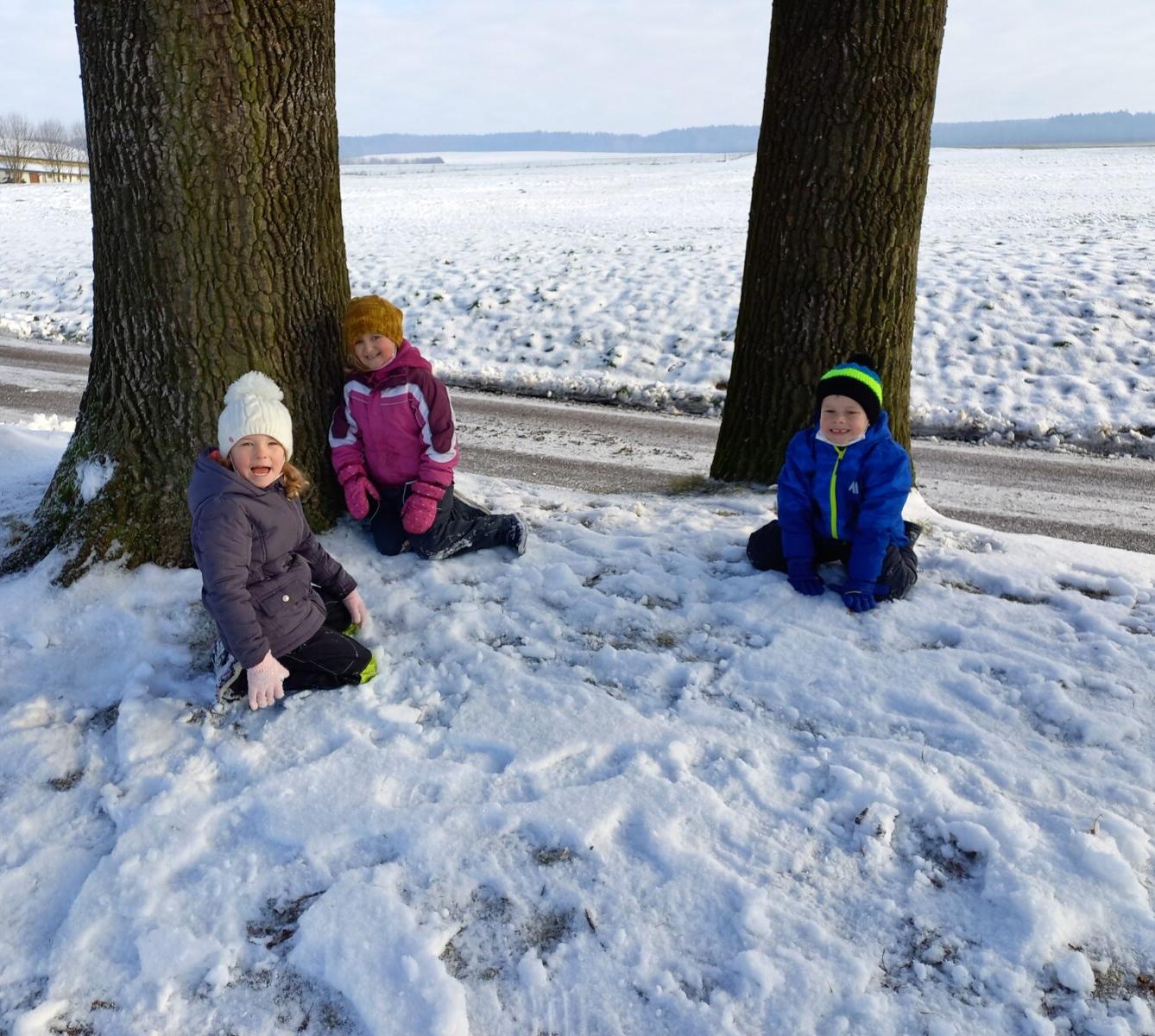 Prvňáčci na sněhu - 3