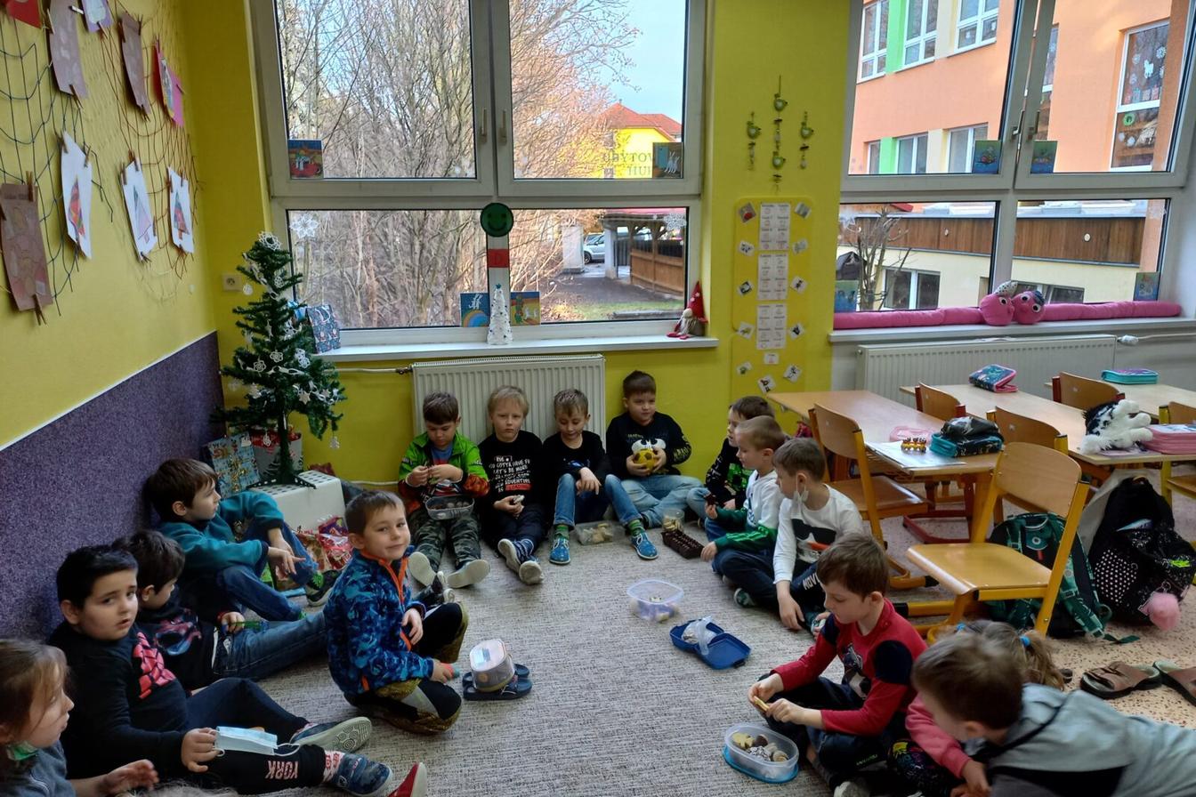 Vánoční besídka v 1. třídě