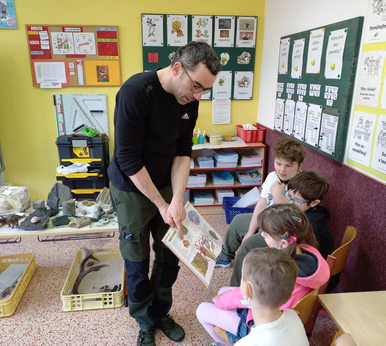 "Cesta do pravěku" v 1. třídě - 3