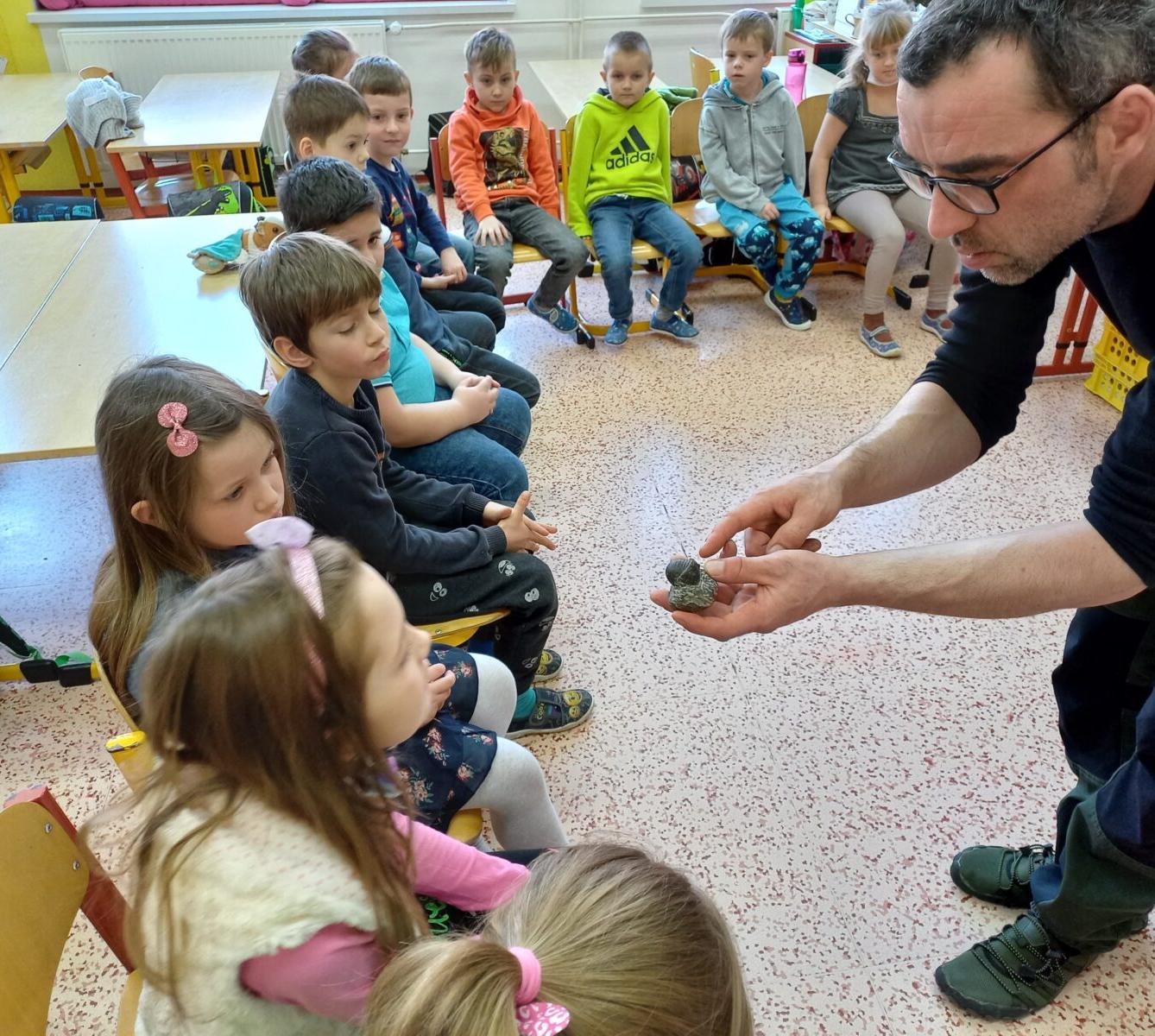 "Cesta do pravěku" v 1. třídě - 4