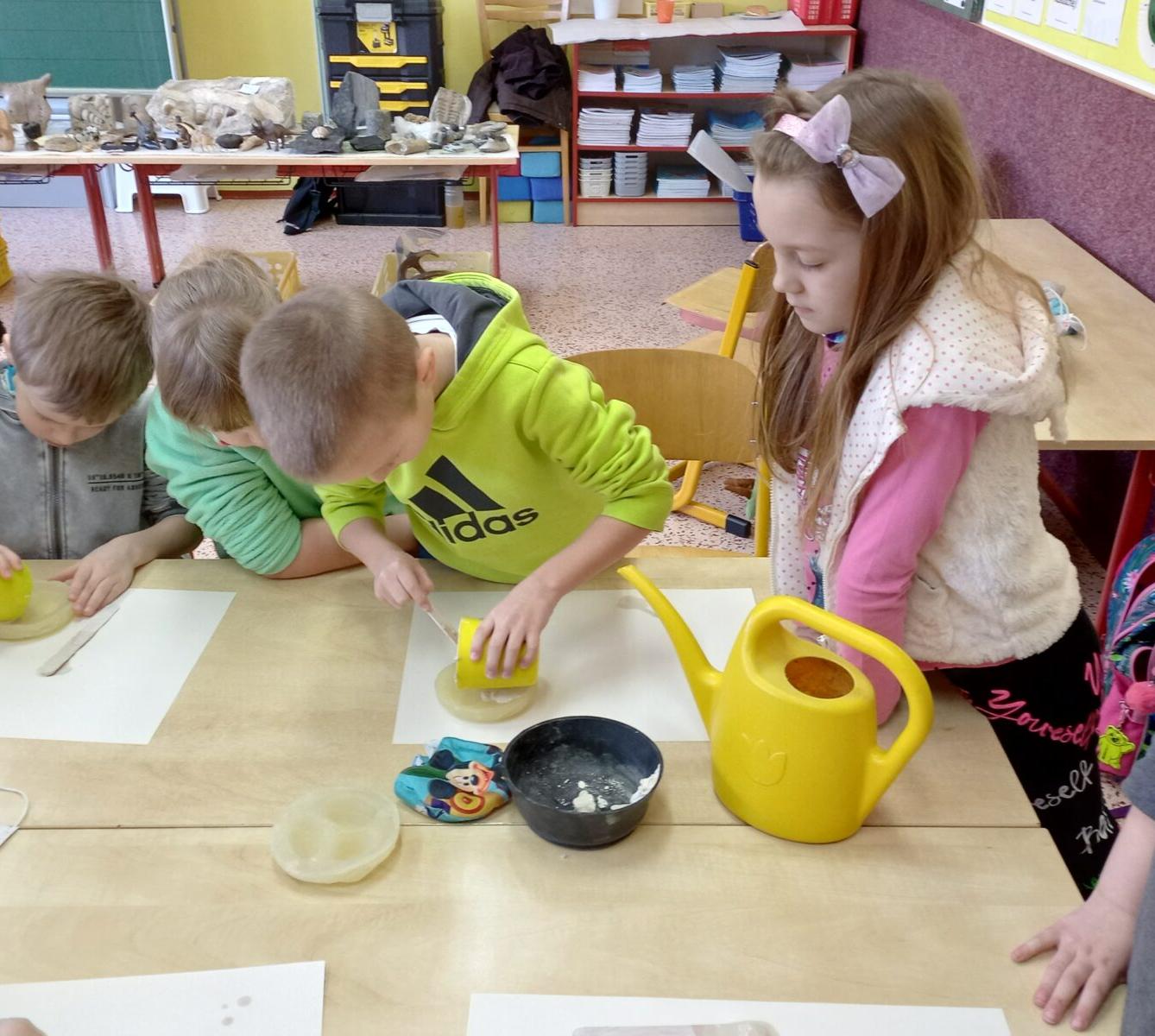 "Cesta do pravěku" v 1. třídě - 12