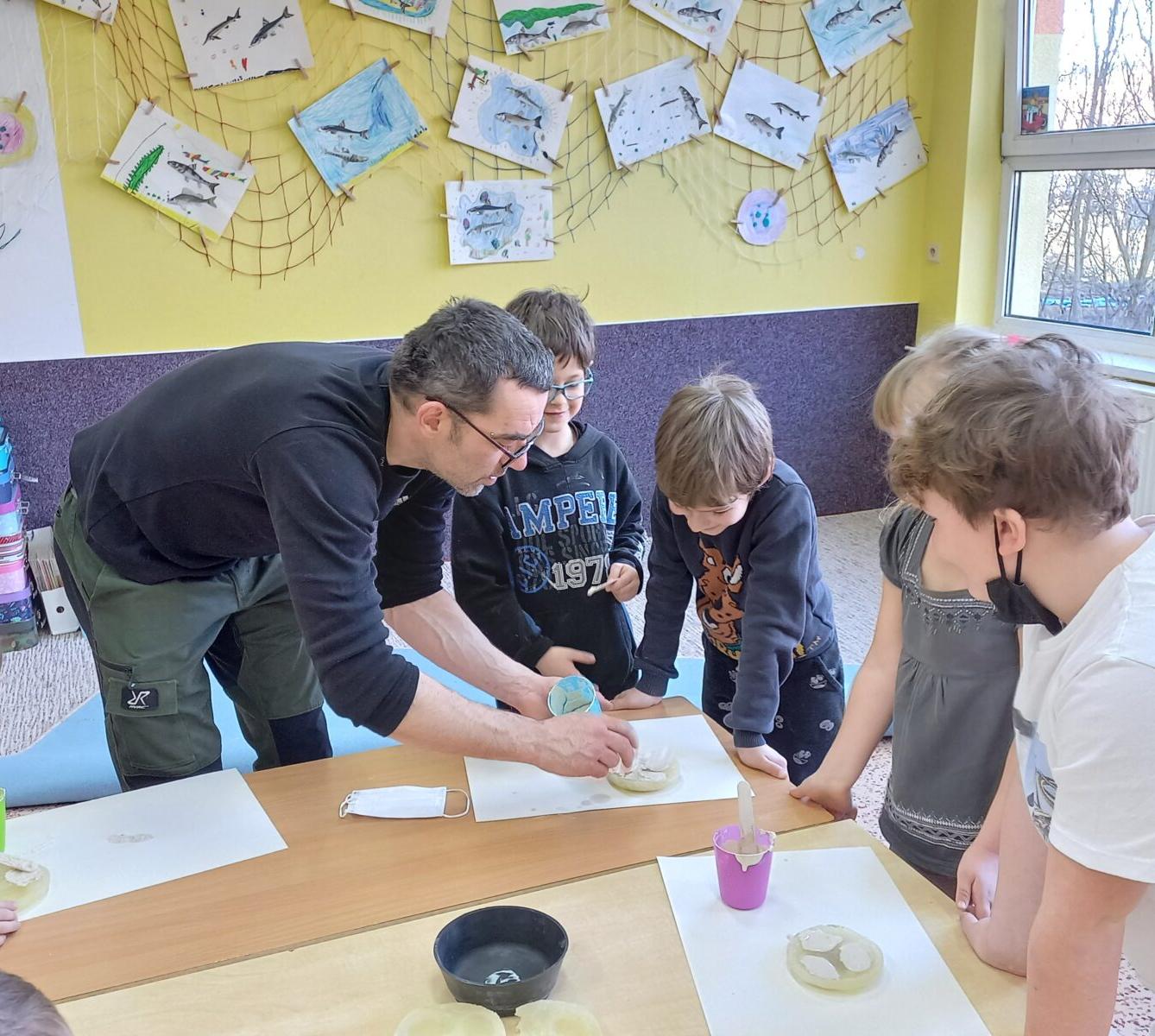 "Cesta do pravěku" v 1. třídě - 13