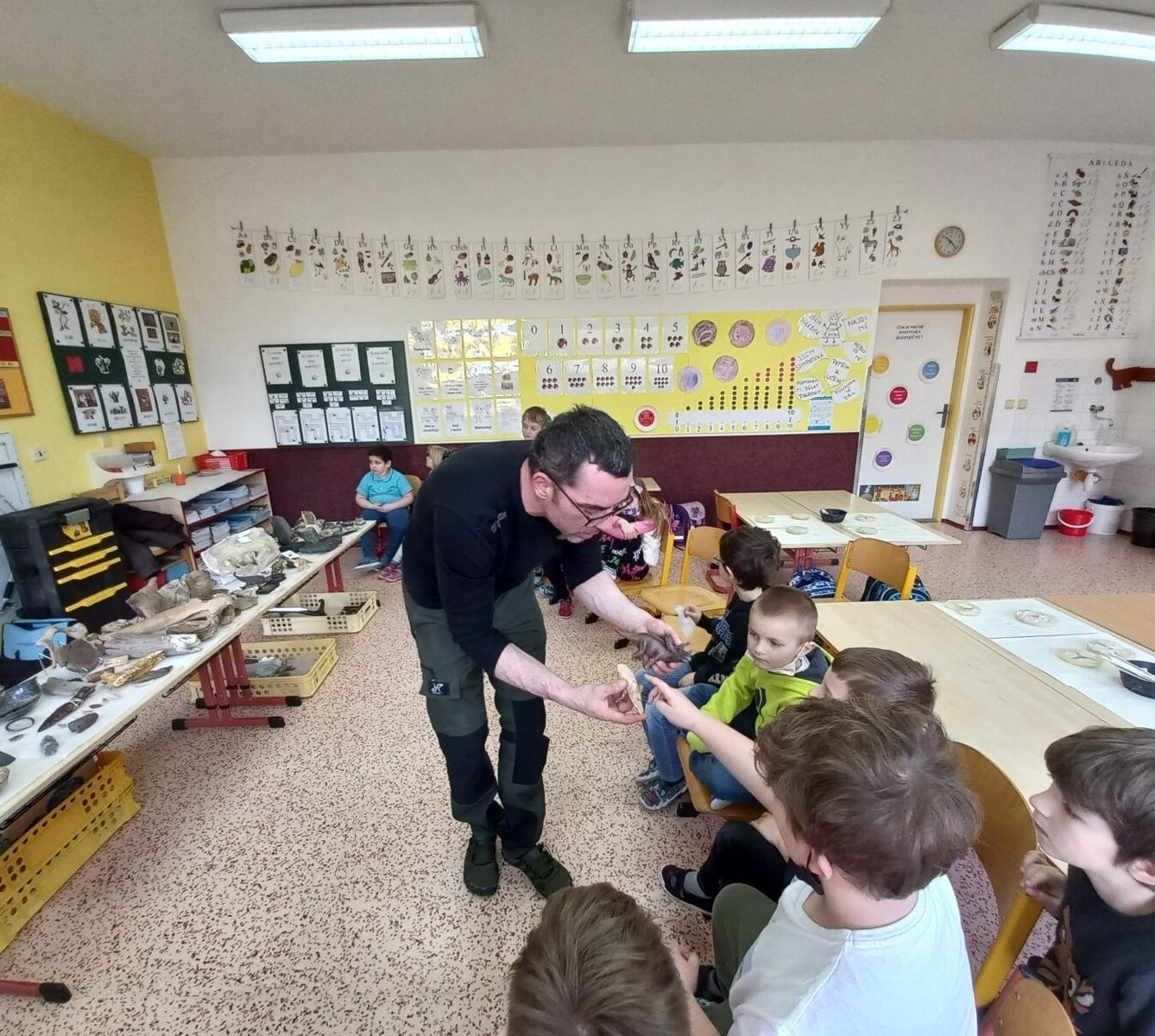 "Cesta do pravěku" v 1. třídě - 21