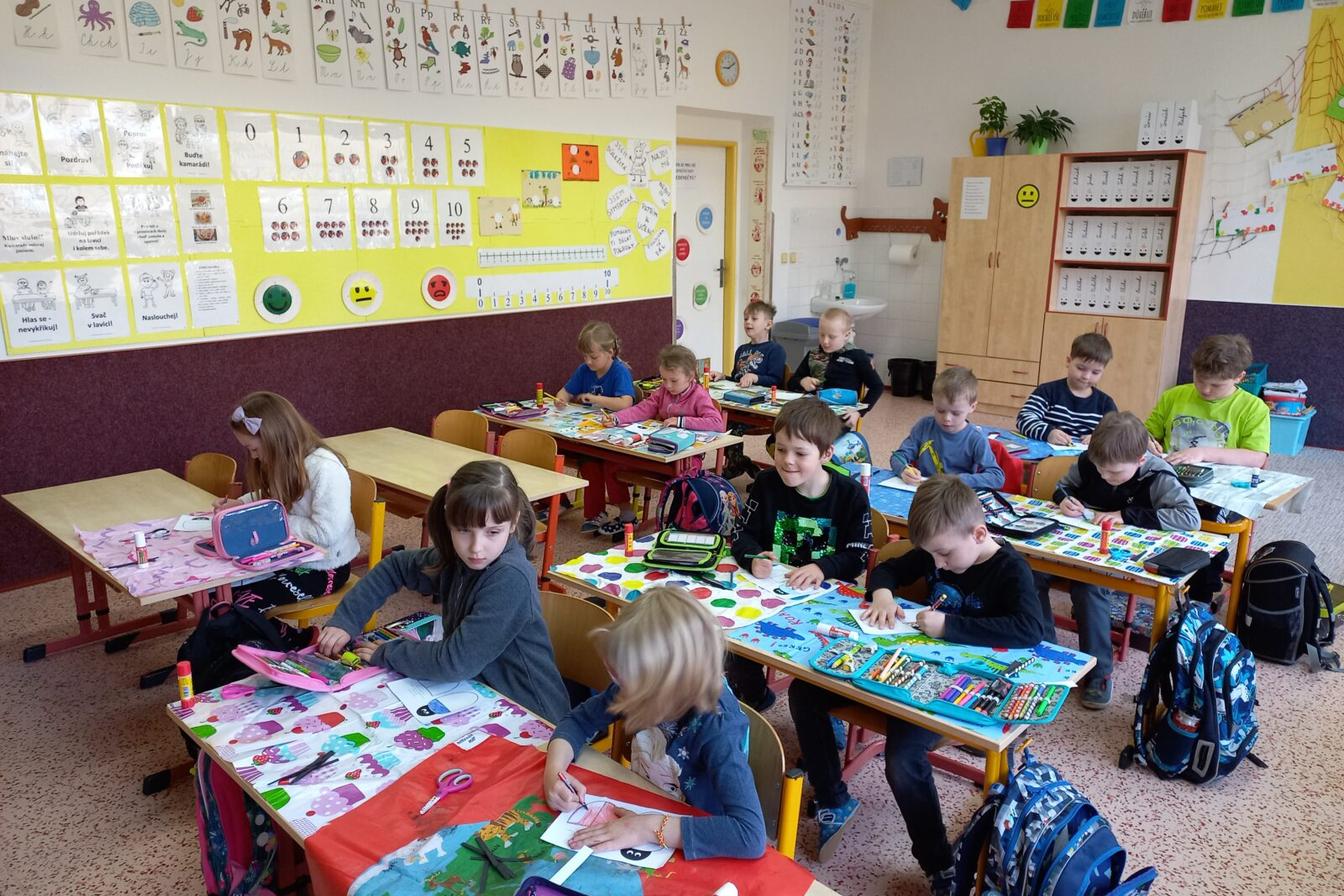 Tandemové tvoření v 1. třídě