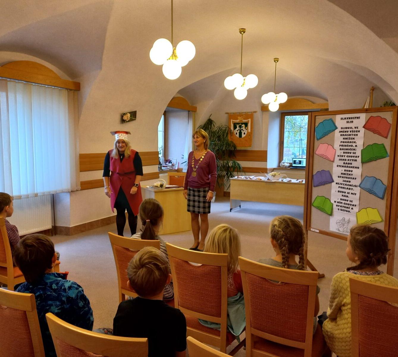 Pasování druháčků na čtenáře - 2