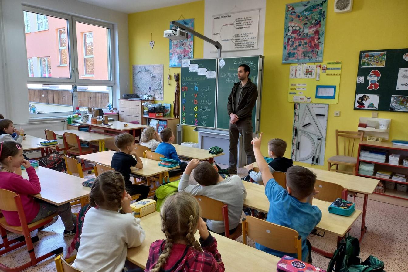 Beseda o myslivosti ve 2. třídě