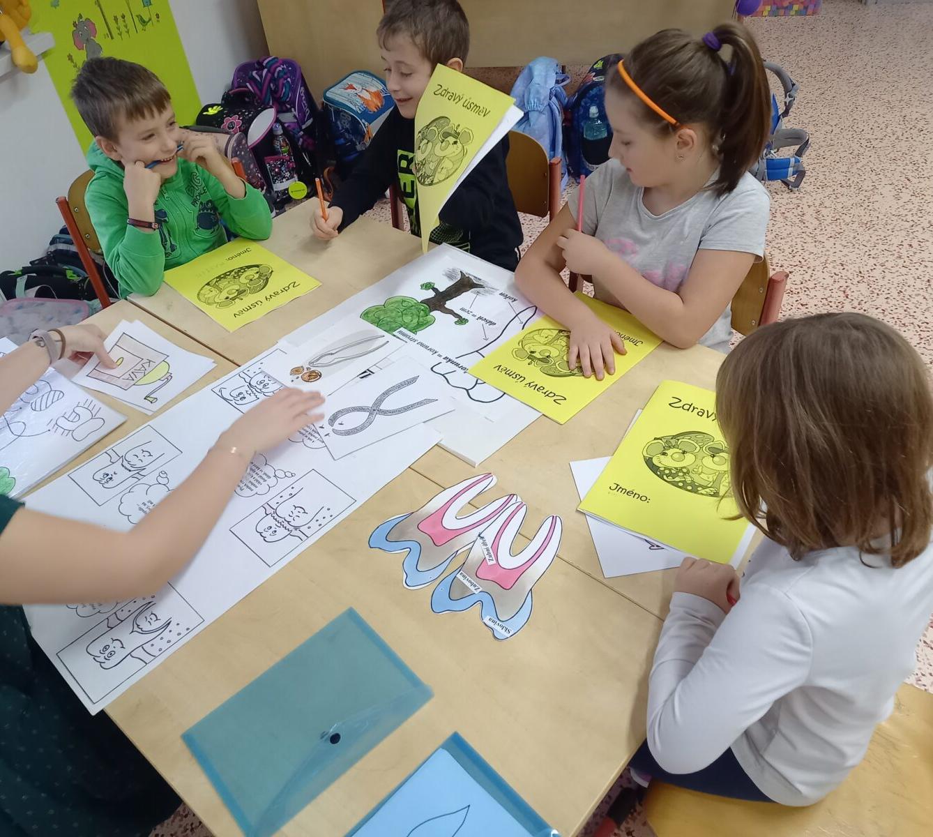 Projekt "Zdravý úsměv" - 1. třída, 2.A a 2.B - 6
