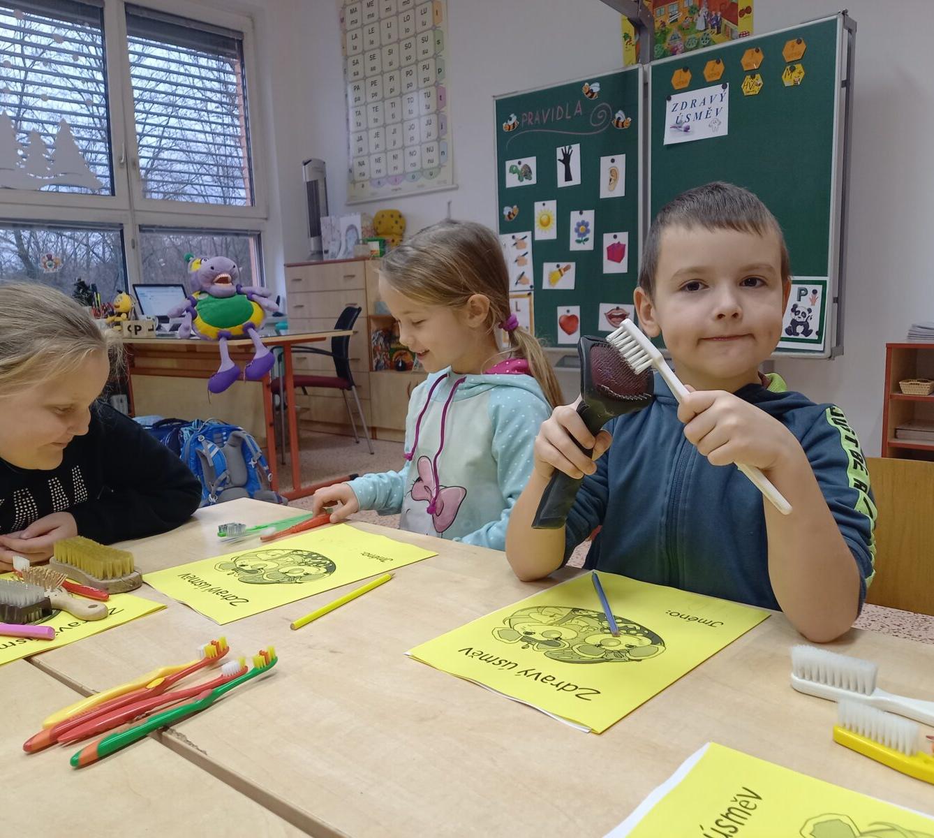 Projekt "Zdravý úsměv" - 1. třída, 2.A a 2.B - 9