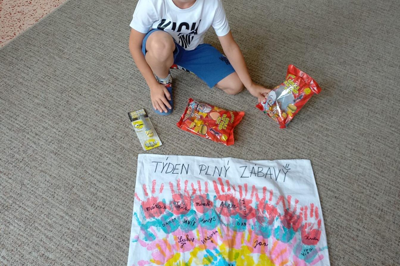 Příměstský tábor "Týden plný zábavy" - čtvrtek 11. 7.