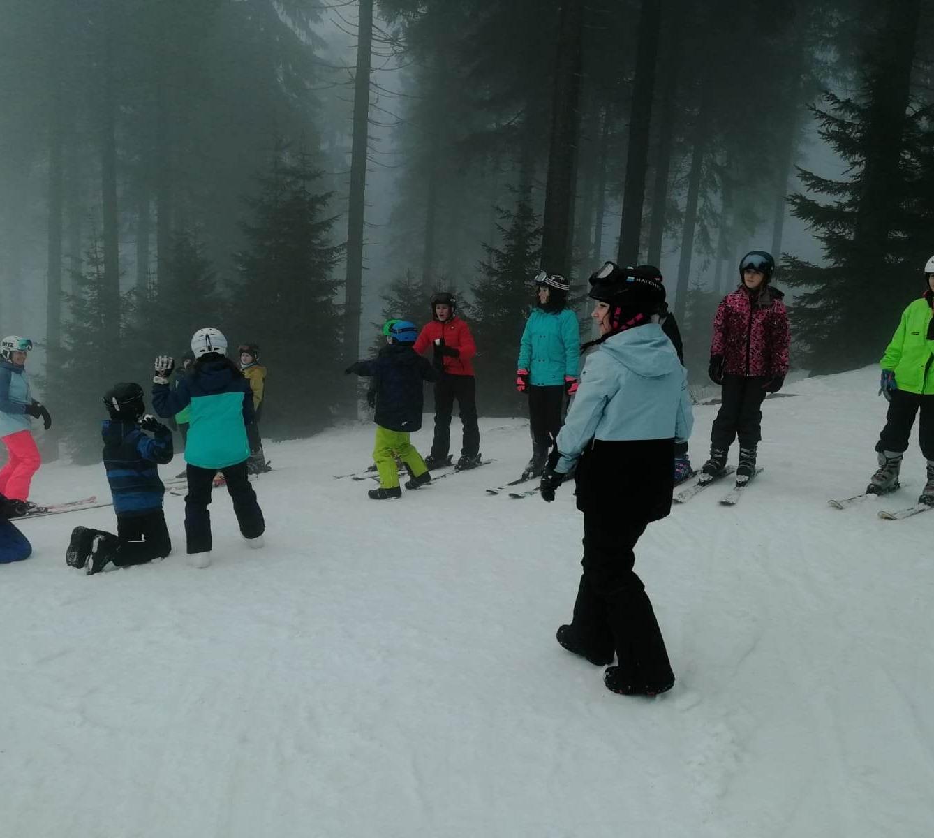 Lyžařský kurz 2. den - 8