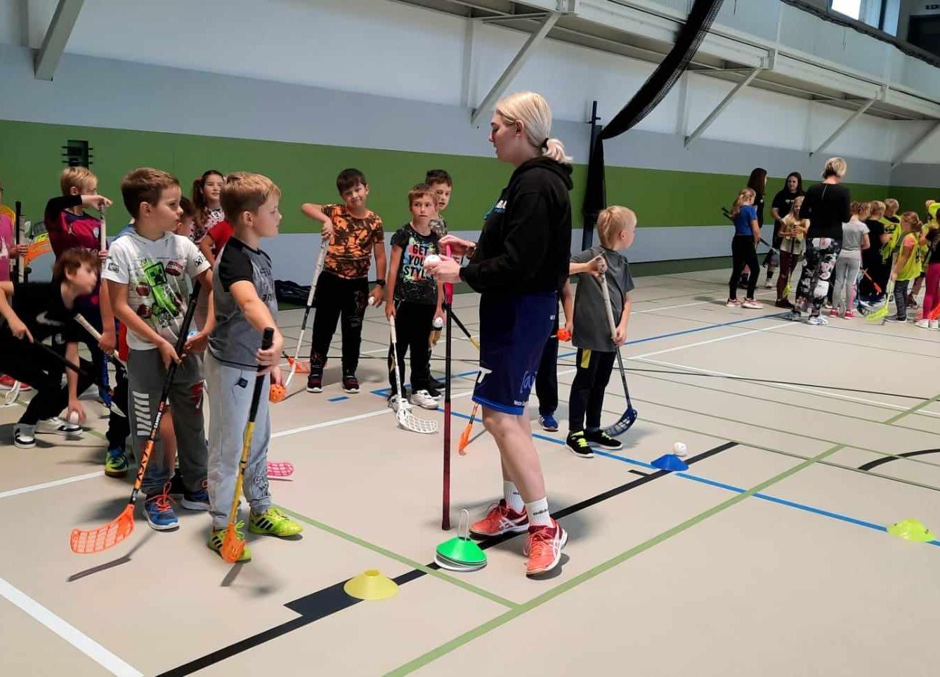 Florbalové nábory na 1. stupni - 2