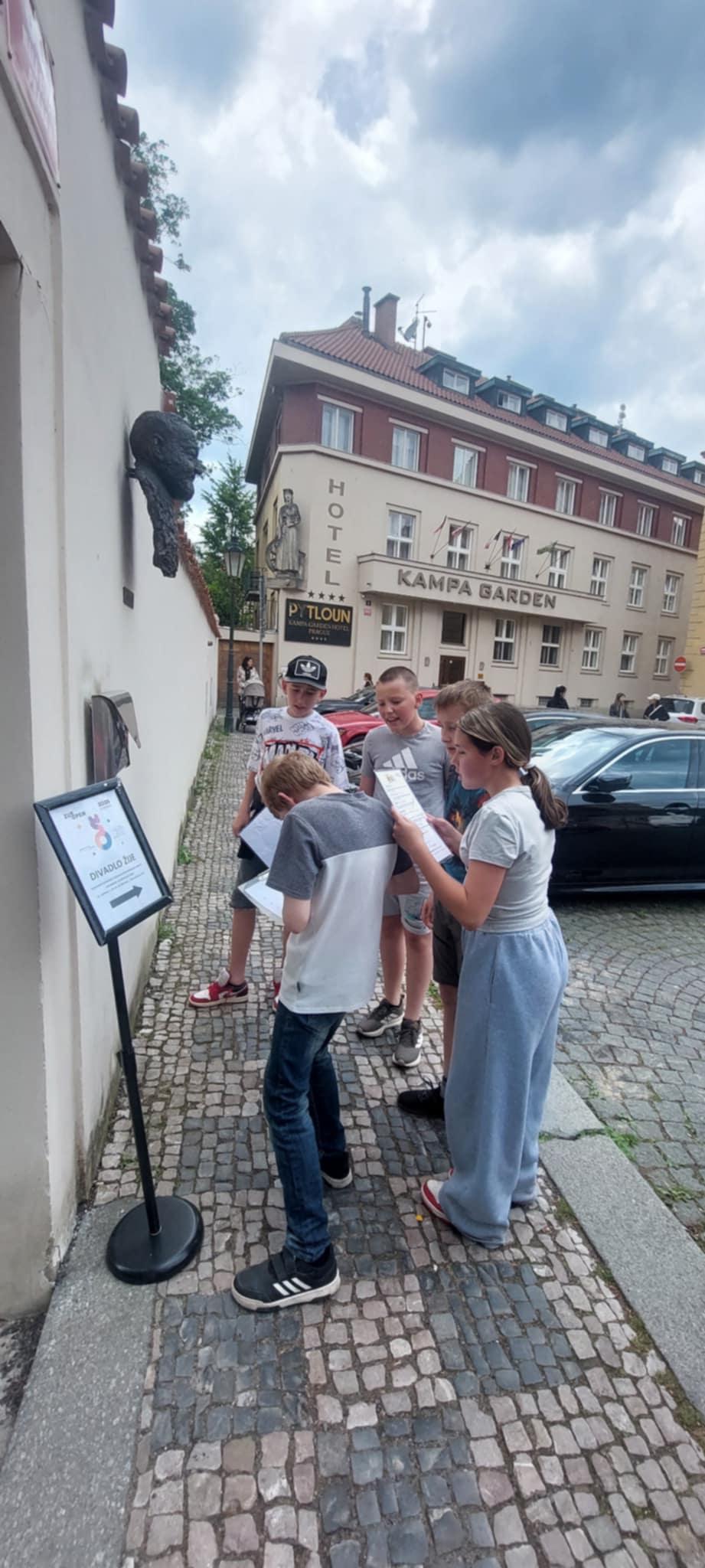 5. třída a výlet do Prahy - 12