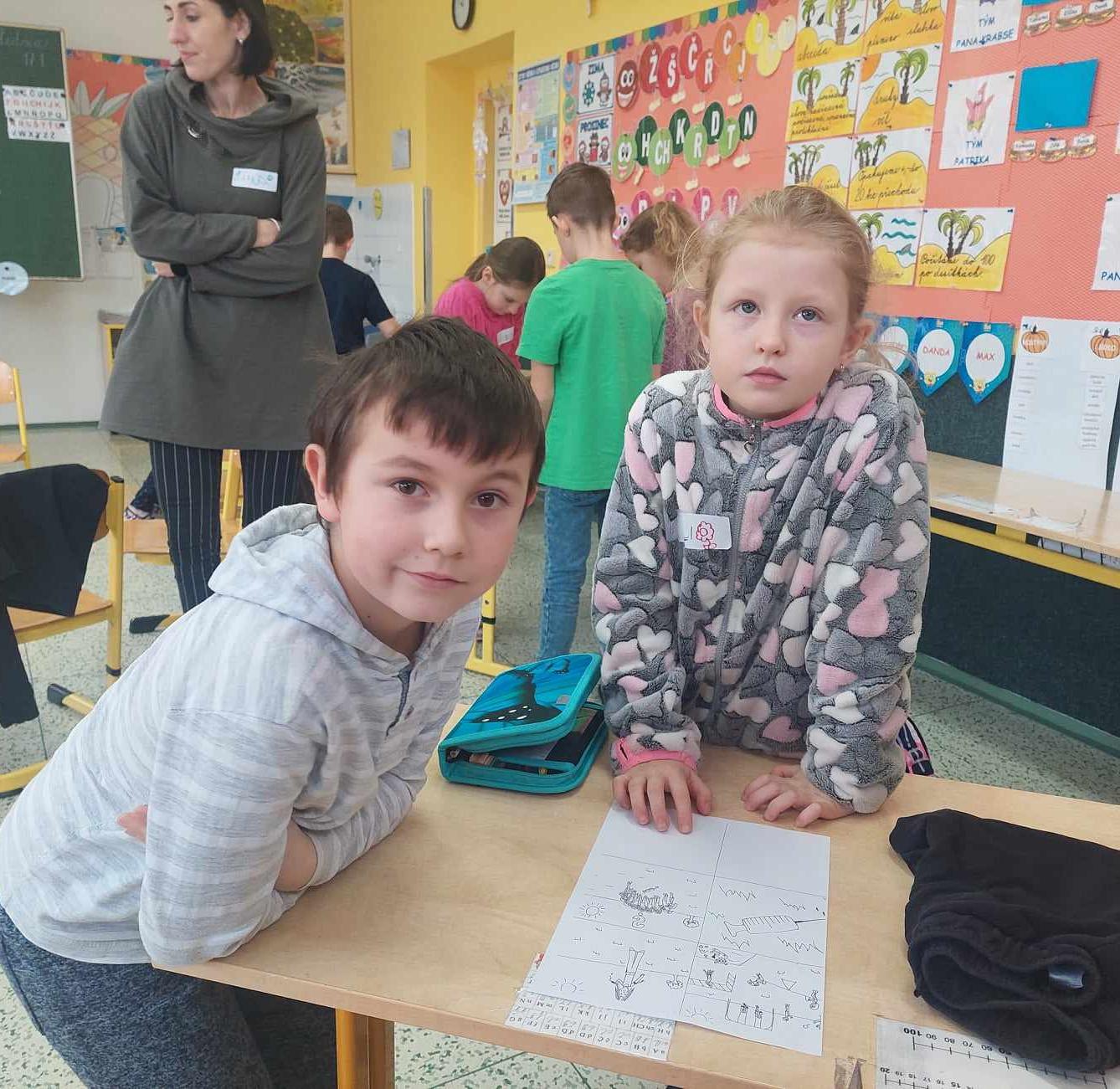 Tajuplný ostrov v 2.A - 4