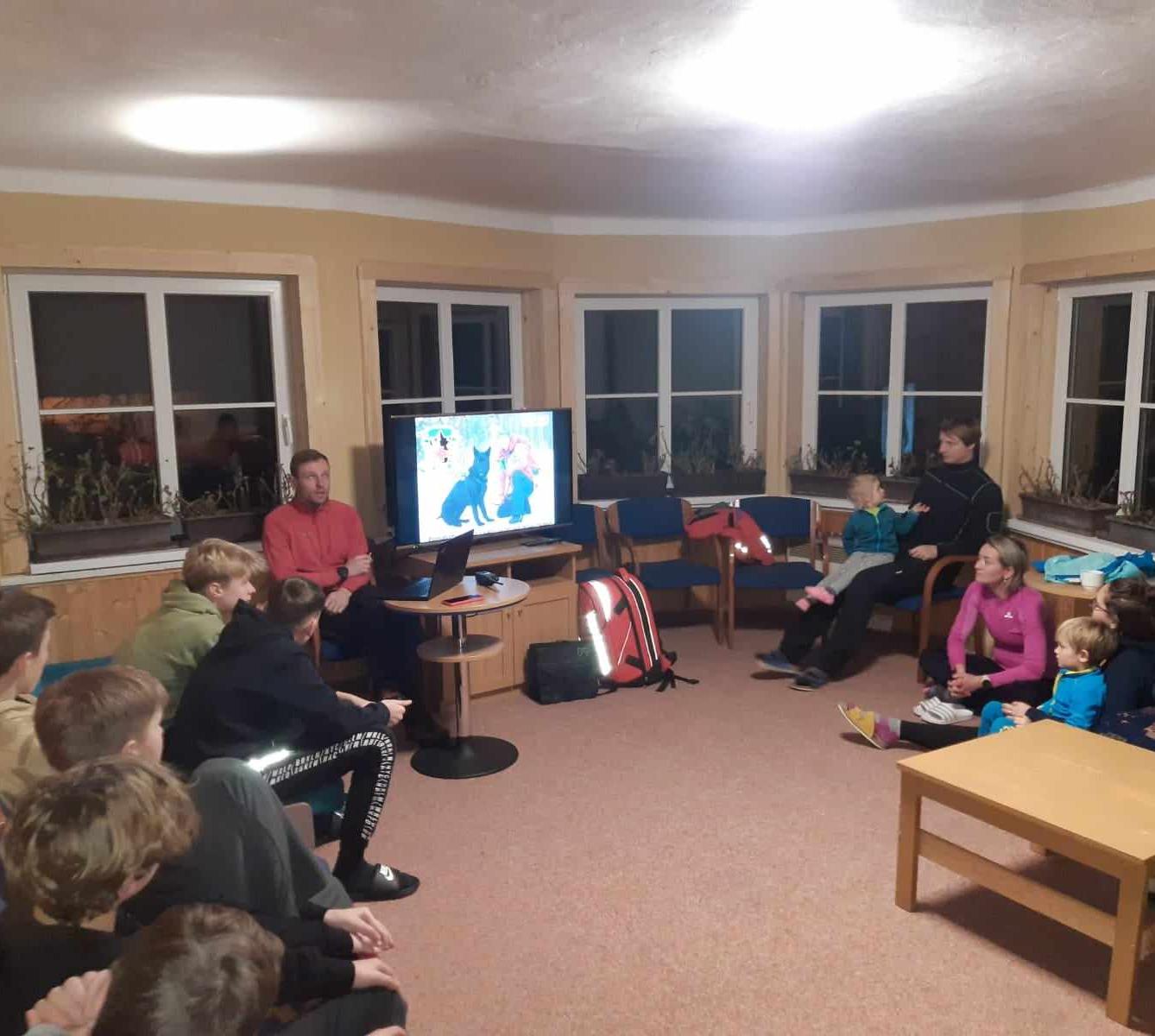 Lyžařský kurz Šerlišský mlýn - 1. den - 1