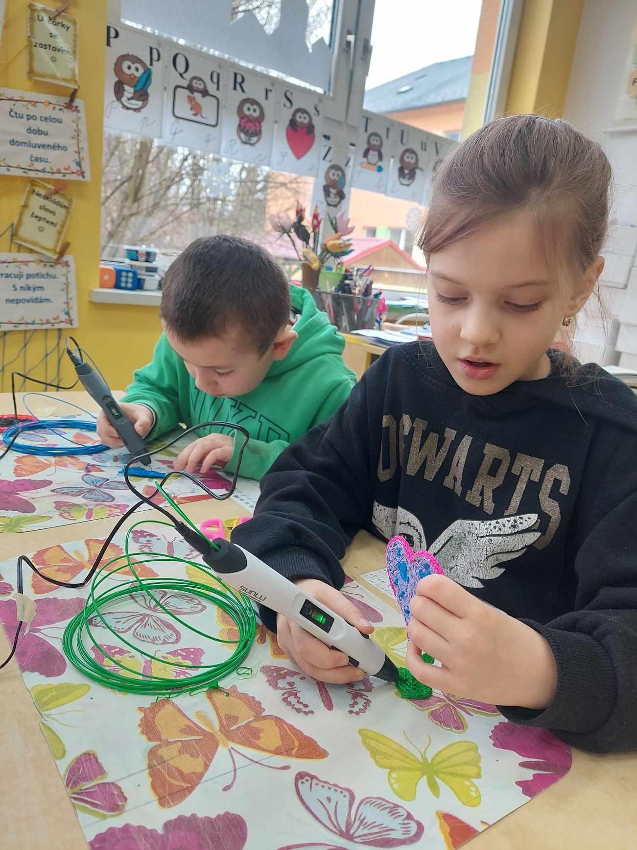 Práce s 3D pery - druháci - 7