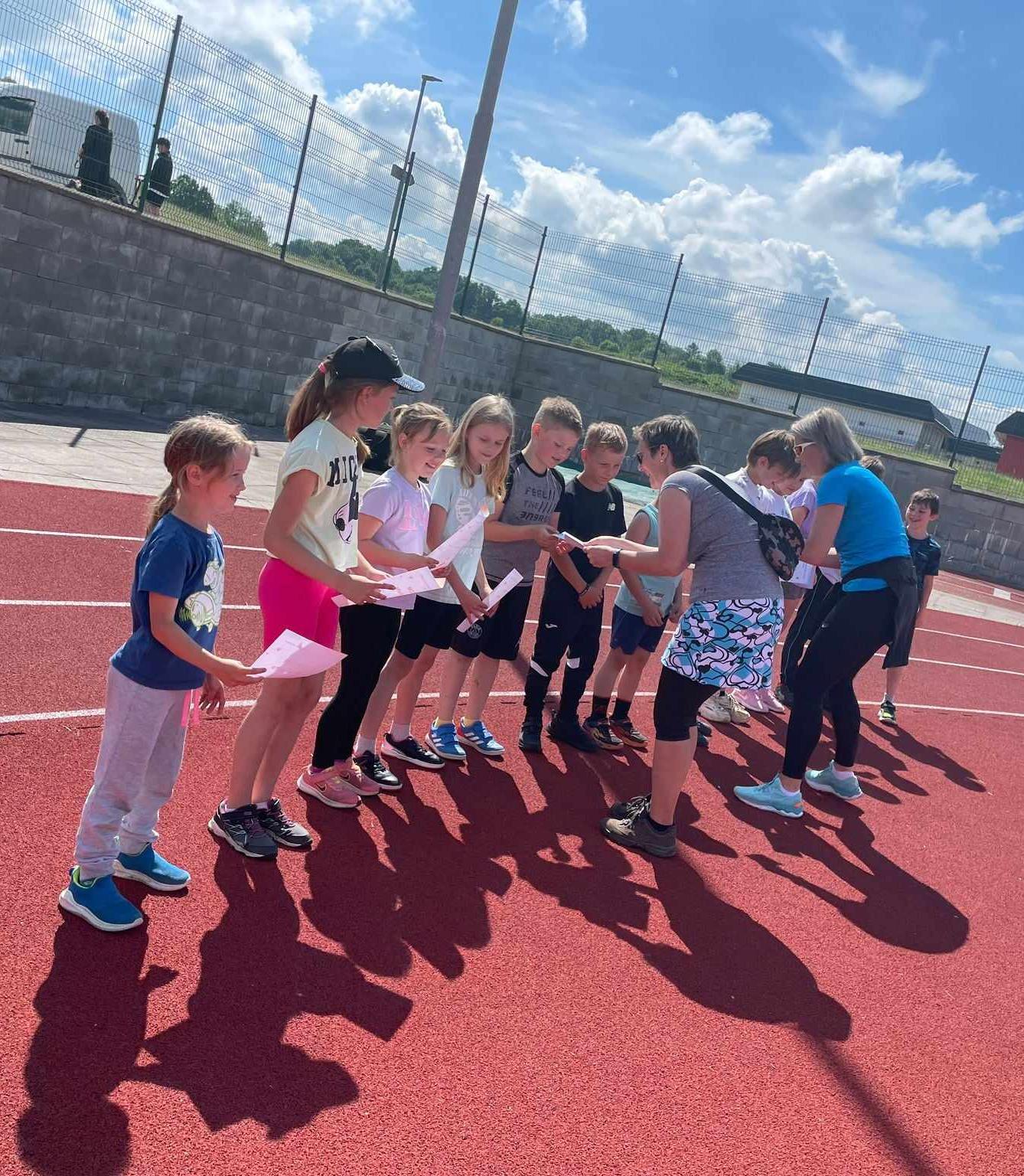 Běžecké štafety na 1. stupni - 3