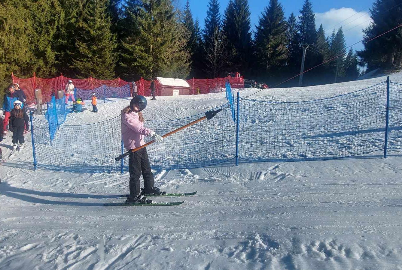 Lyžařský výcvik - pondělí - 5