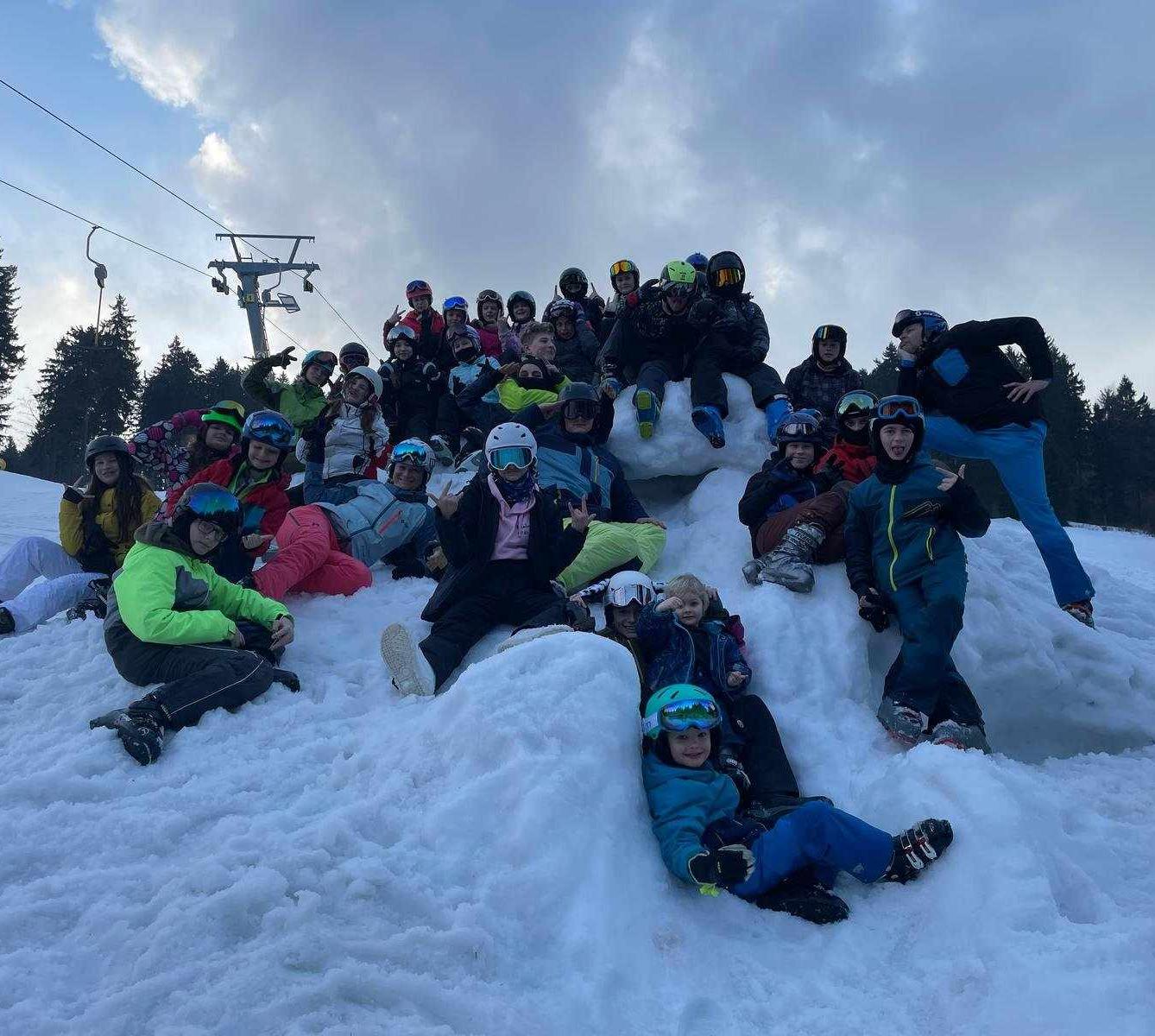 Lyžařský výcvik - čtvrtek - 16