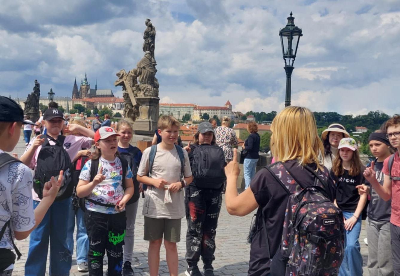 5. třída a výlet do Prahy - 15