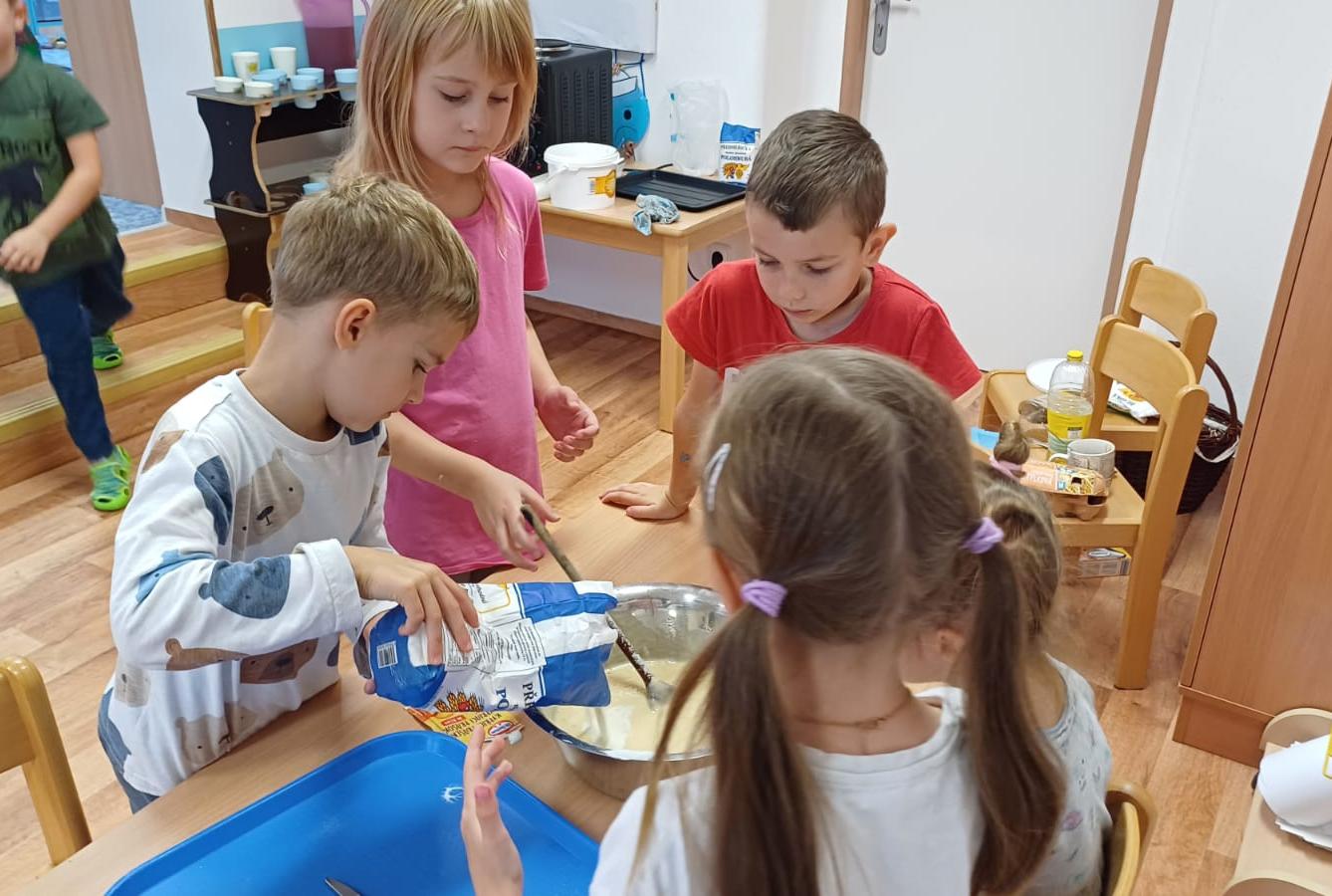 pečení pavučinkové buchty - 4