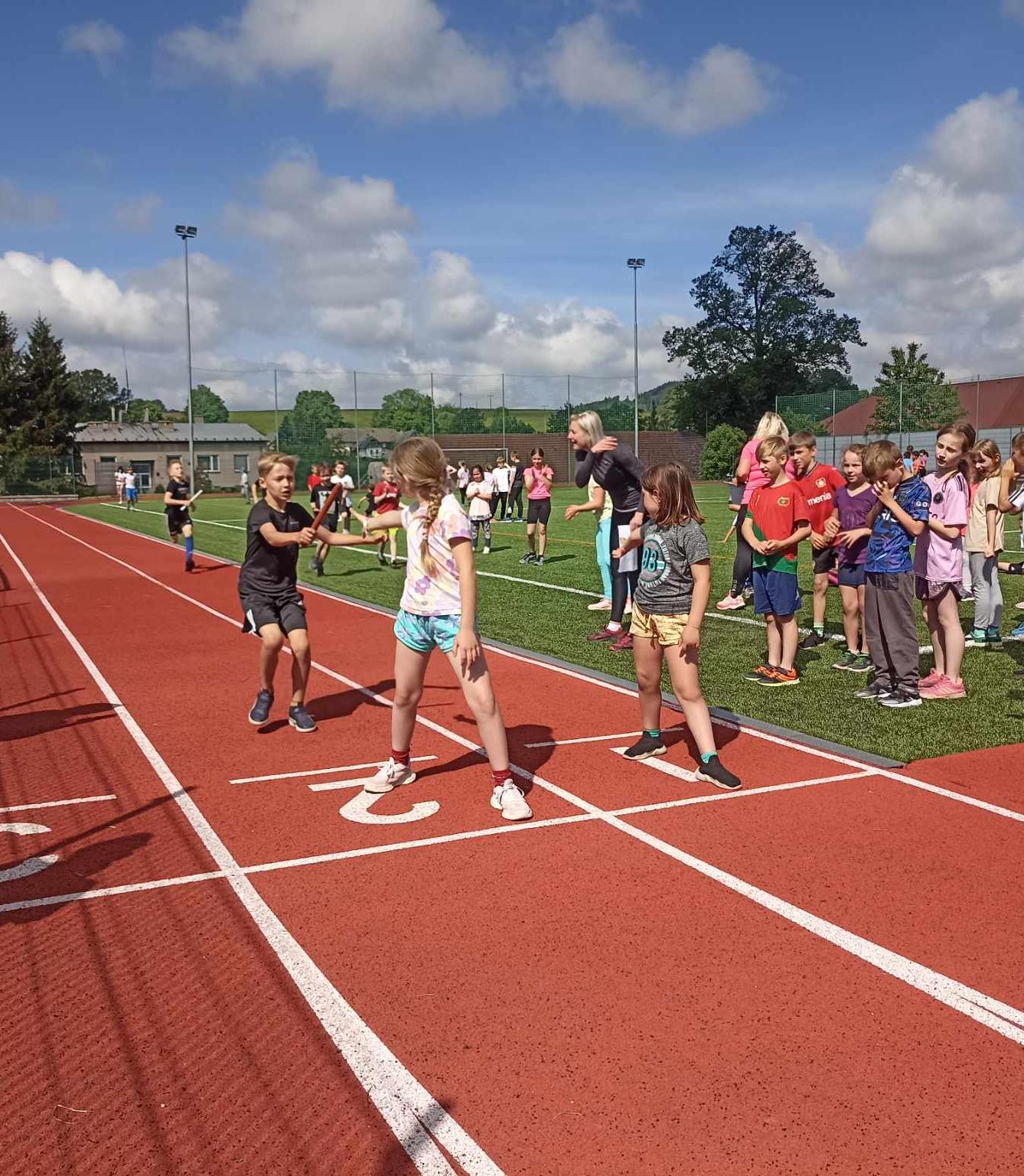 Běžecké štafety na 1. stupni - 9