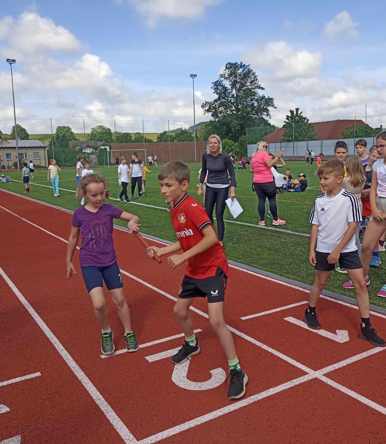 Běžecké štafety na 1. stupni - 10