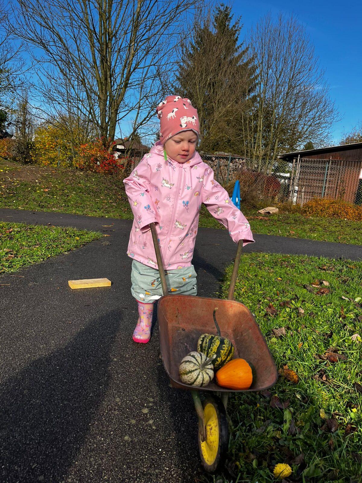 podzimní hry na zahradě - 18