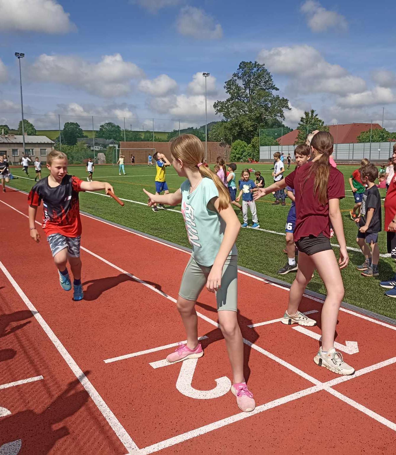 Běžecké štafety na 1. stupni - 11