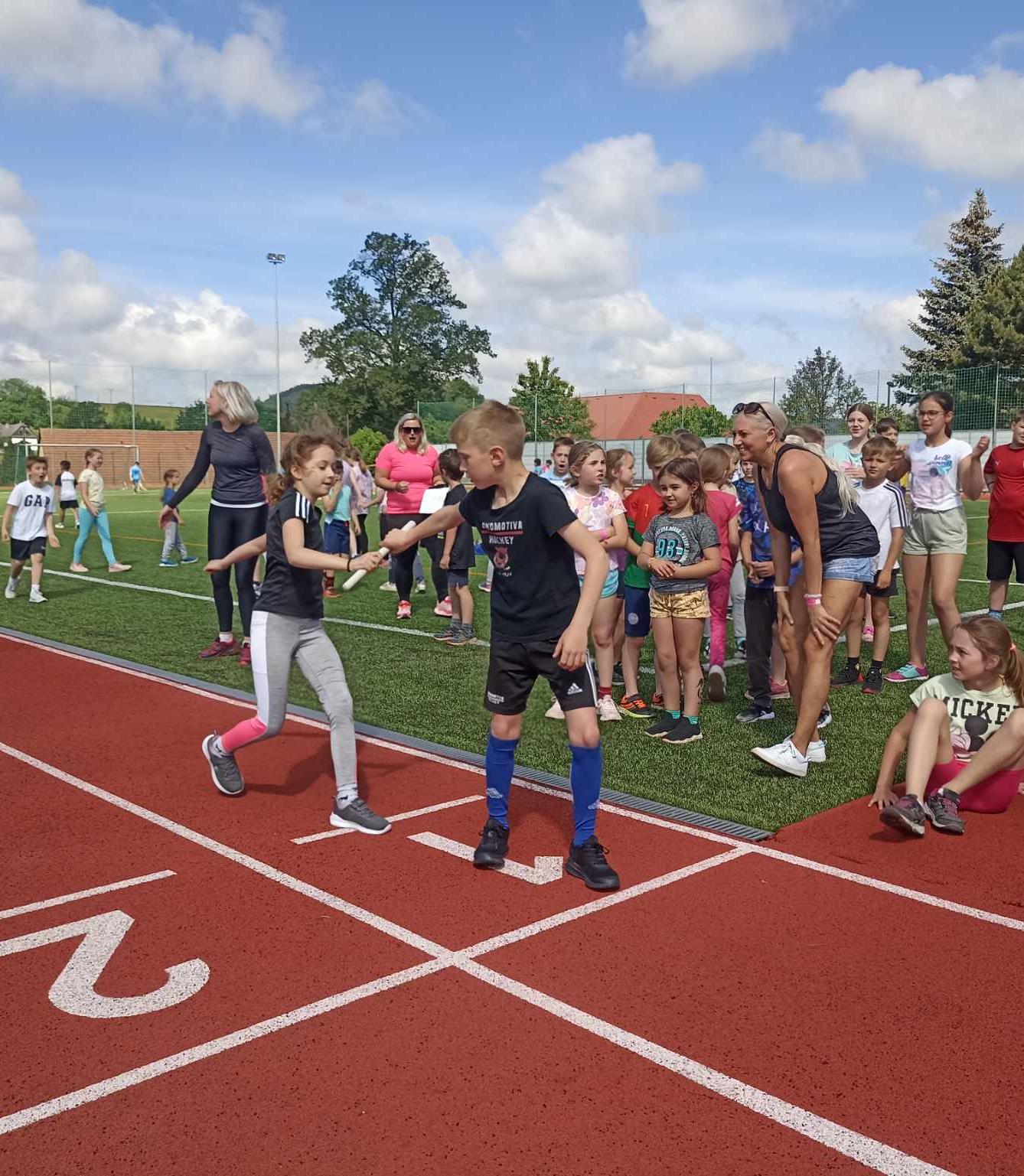 Běžecké štafety na 1. stupni - 12