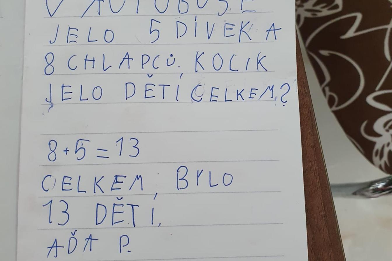 Domškoláctví u prvňáků