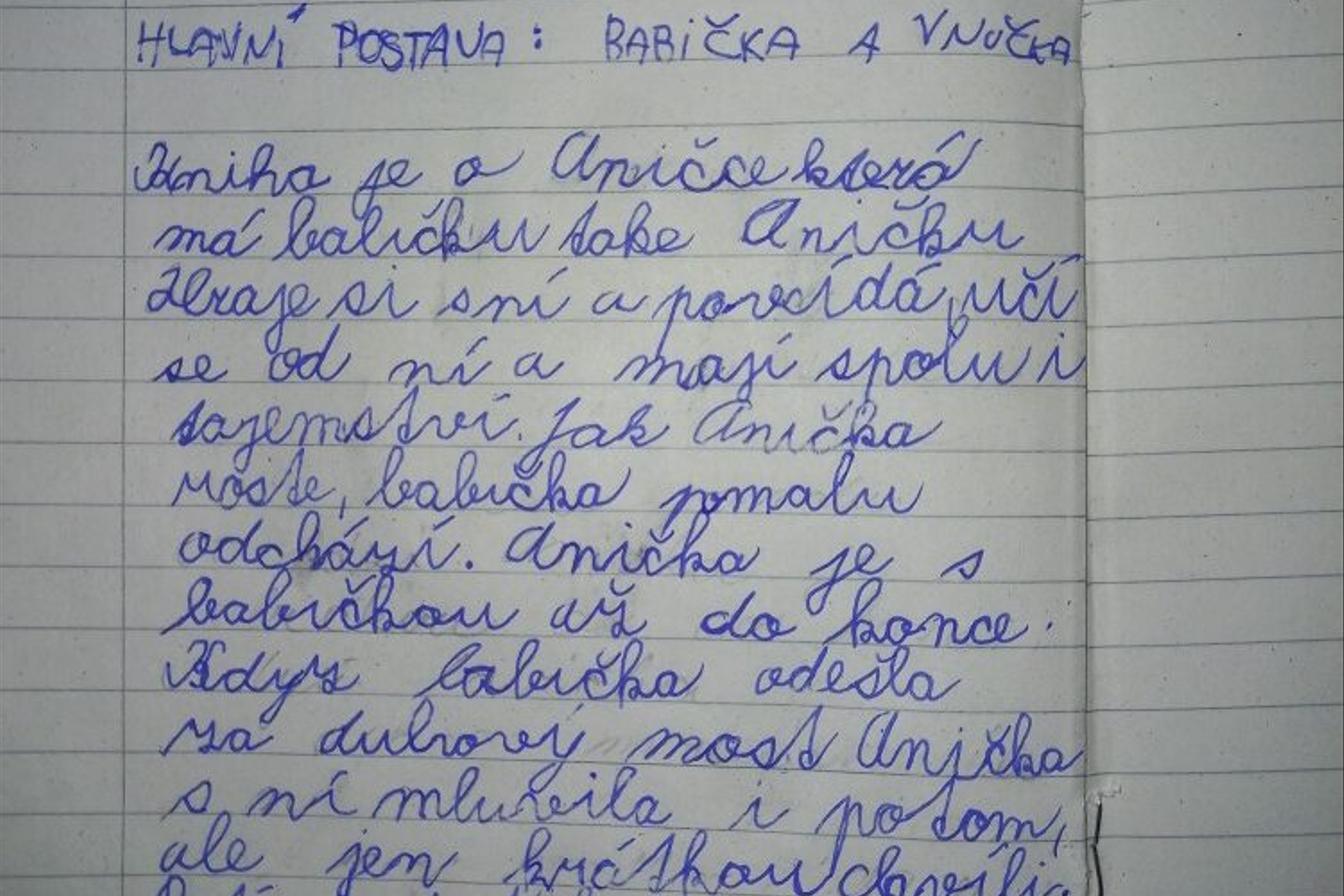 Distanční výuka ve třetí třídě 16. 4.