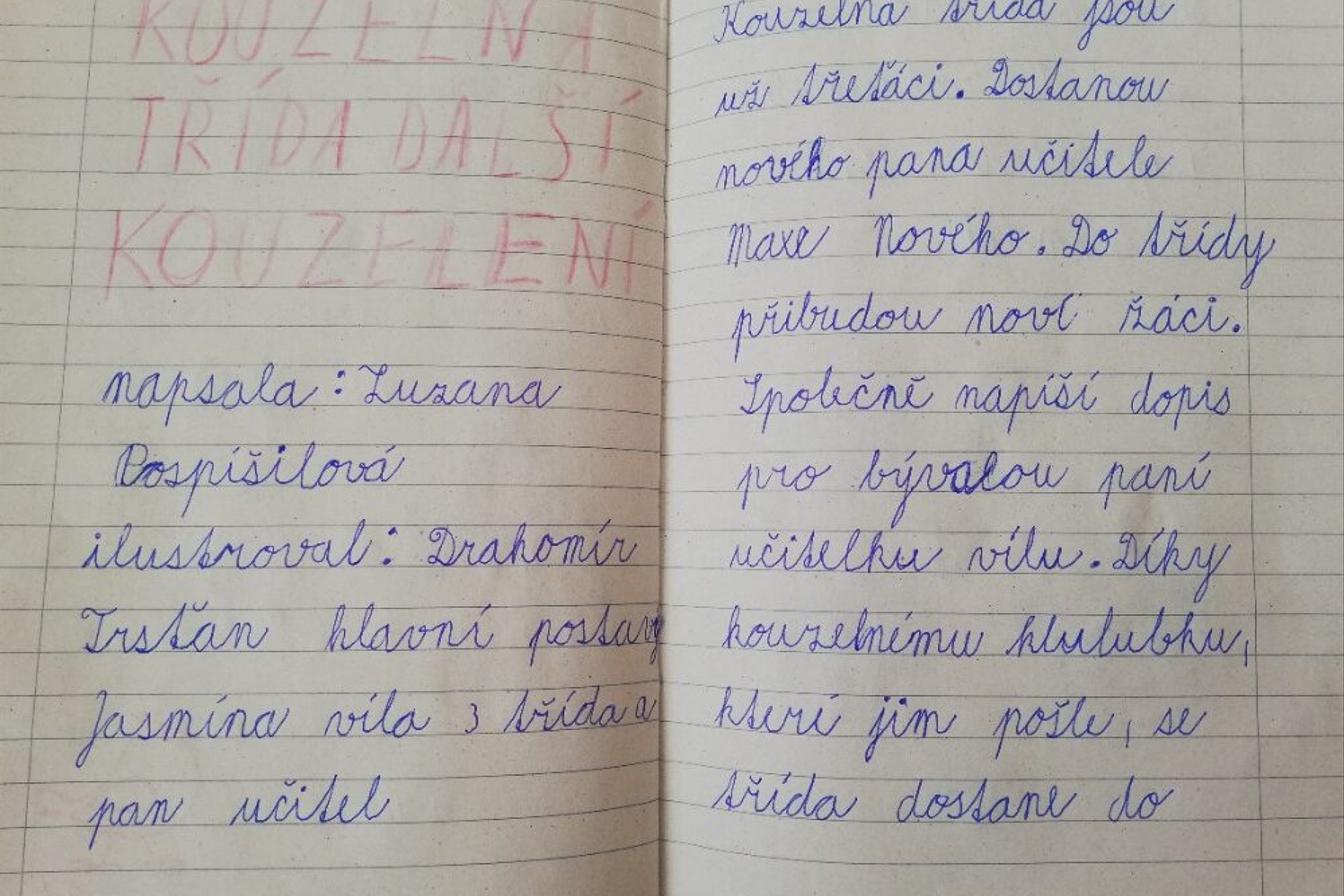 Distanční výuka ve třetí třídě 15. 1.