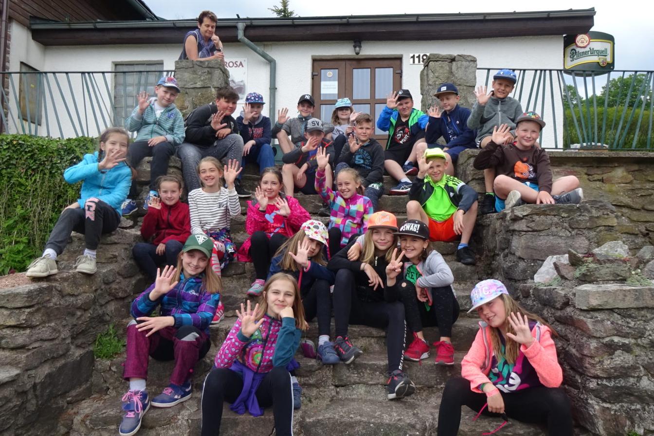 Škola v přírodě - 1.den