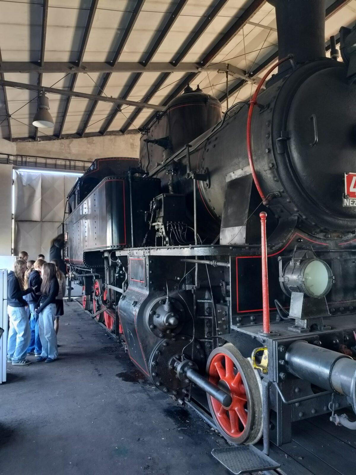 Exkurze - depo Českých drah - 2