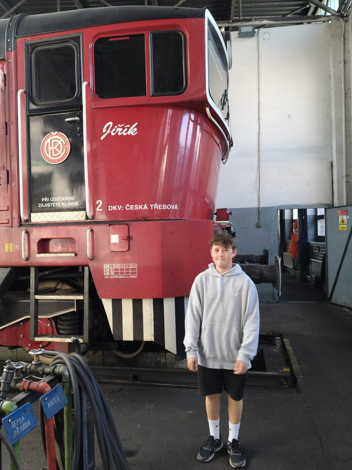 Exkurze - depo Českých drah - 4