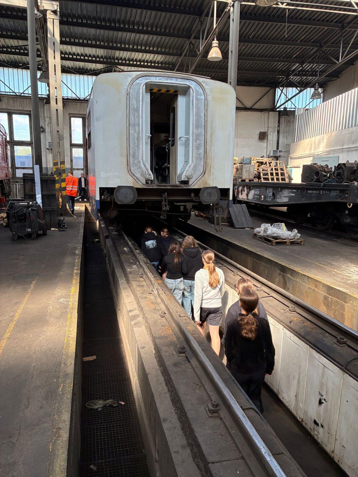 Exkurze - depo Českých drah - 16